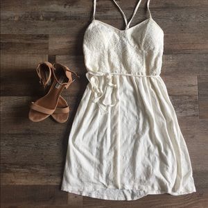 White AE Lace Dress